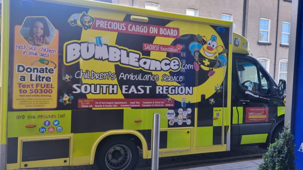 Bumbleance-ambulance-attending-the-conference-2022